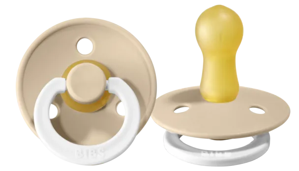 BIBS Pacifier 2 Pack Glow - Vanilla Glow