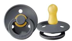 BIBS Pacifier 2 Pack - Iron