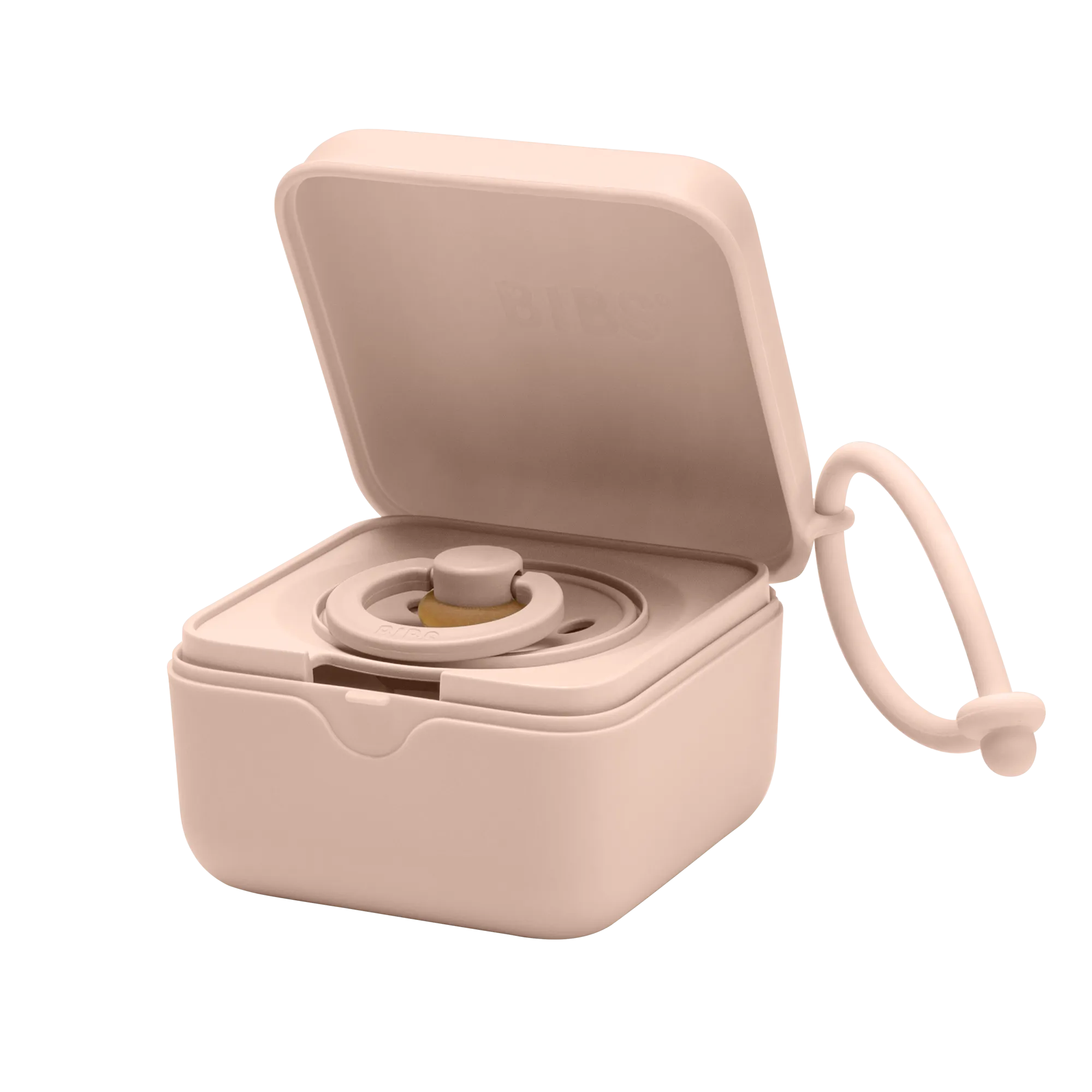 BIBS Pacifier Box Blush (Min. of 2 PK, multiples of 2 PK)