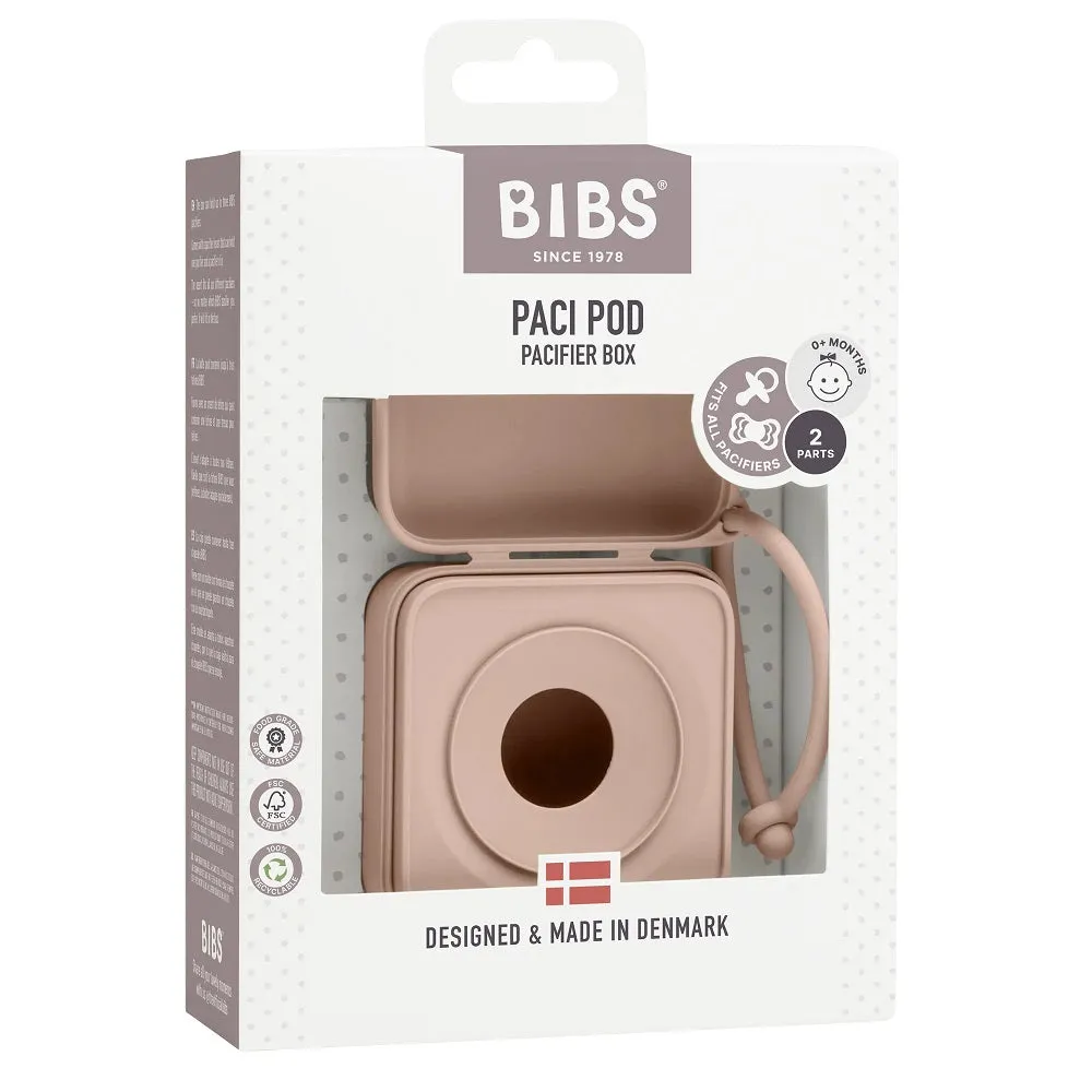 BIBS Pacifier Box (Blush)