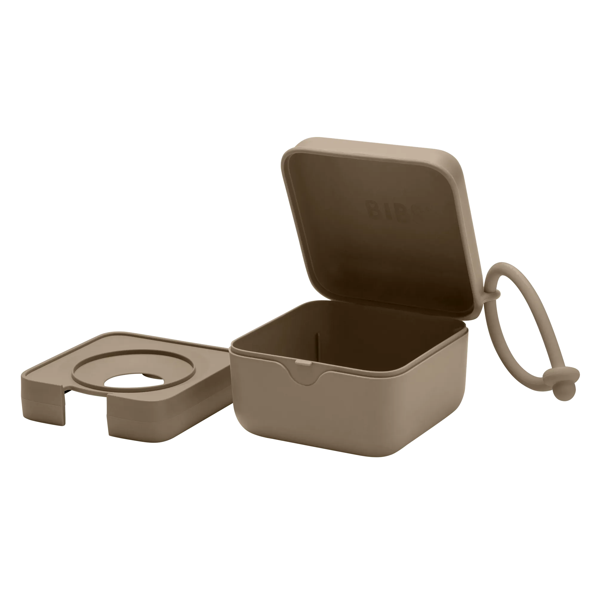 BIBS Pacifier Box Dark Oak (Min. of 2 PK, multiples of 2 PK)