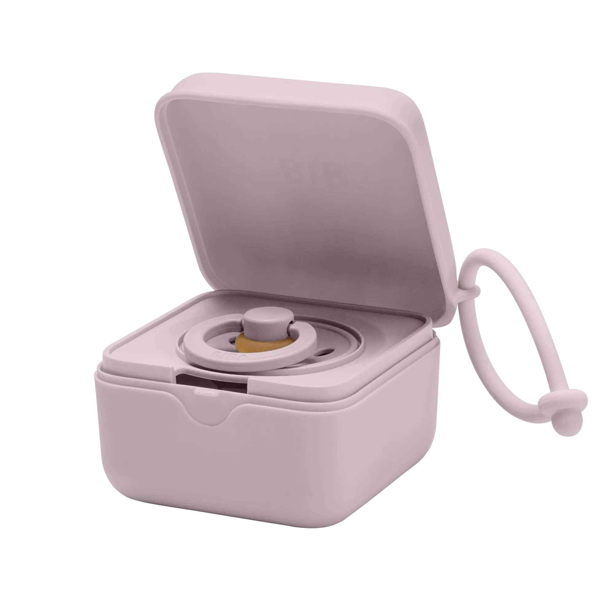 BIBS Pacifier Box Dusky Lilac (Min. of 2 PK, multiples of 2 PK)