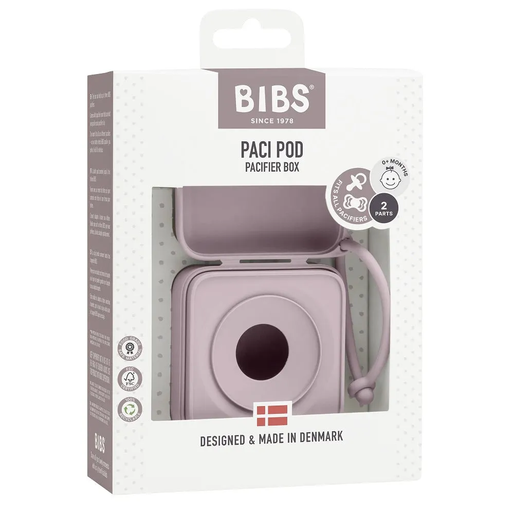BIBS Pacifier Box (Dusky Lilac)