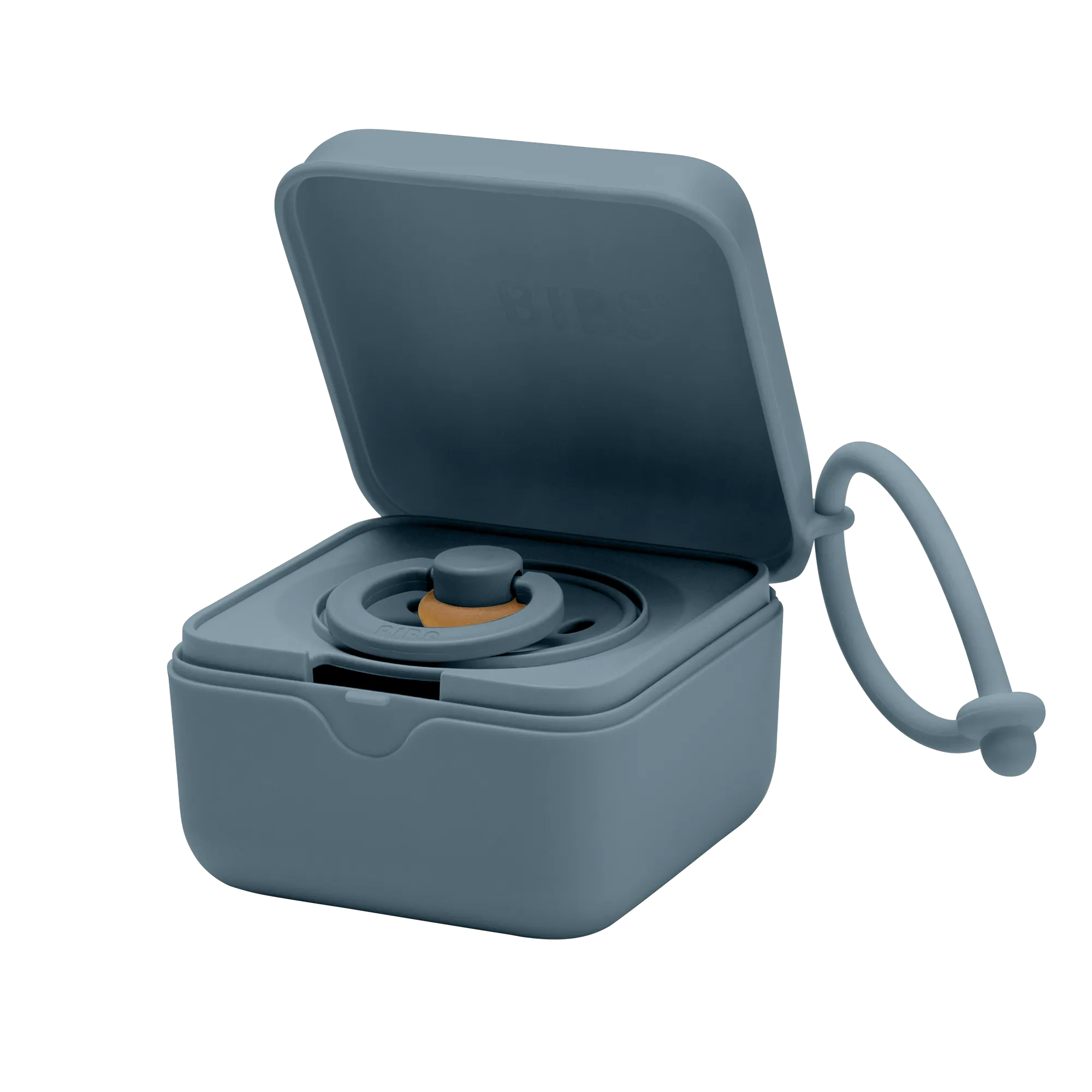 BIBS Pacifier Box Petrol (Min. of 2 PK, multiples of 2 PK)