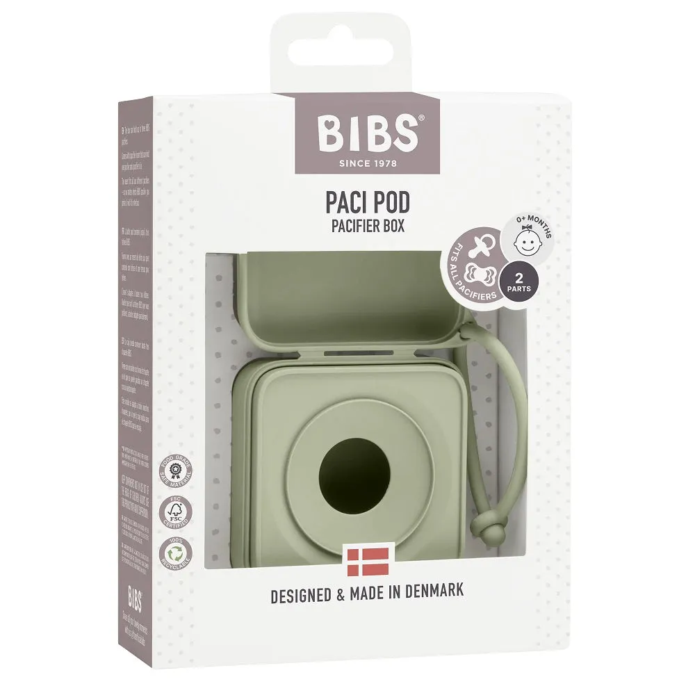 BIBS Pacifier Box (Sage)