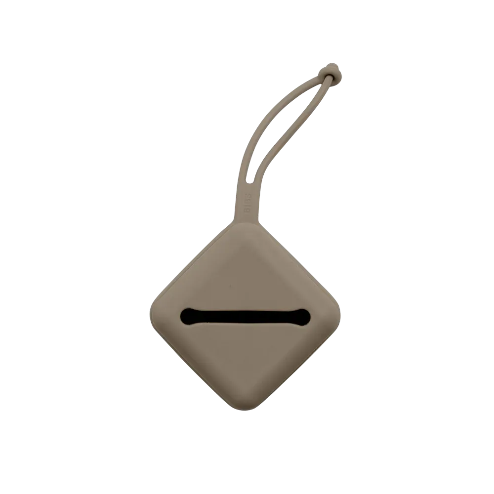 Bibs Pacifier Case - Dark Oak