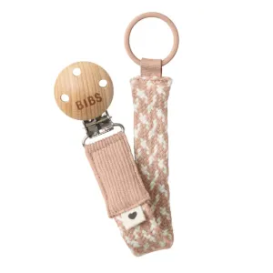 BIBS Pacifier Clip | Blush & Ivory