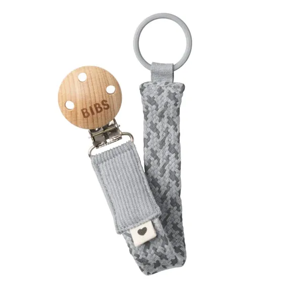 BIBS Pacifier Clip | Cloud & Iron