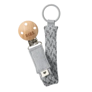 BIBS PACIFIER CLIP - CLOUD/IRON
