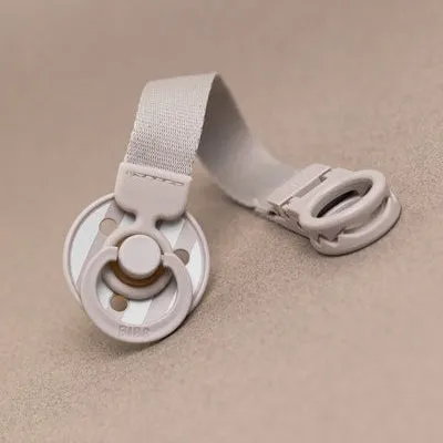 BIBS Pacifier Clip Loop - Ivory (Min. of 2 PK , multiples of 2 PK)
