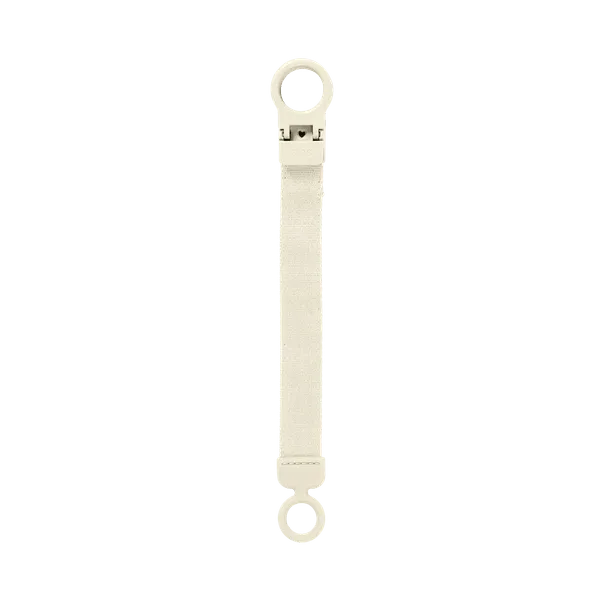 BIBS Pacifier Clip Loop - Ivory (Min. of 2 PK , multiples of 2 PK)