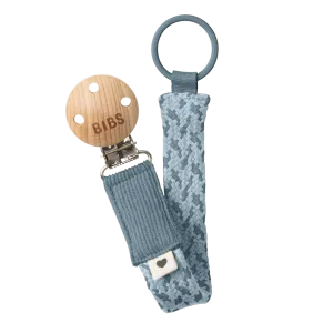 Bibs Pacifier Clip - Petrol/Baby Blue