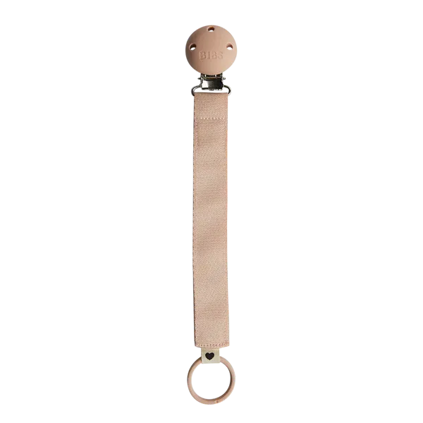 BIBS Pacifier Clip Ribbon (Blush)