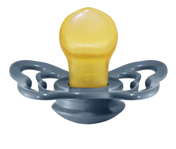 BIBS Pacifier COUTURE Latex 2 PK Petrol (Min. of 2 PK, multiples of 2 PK)