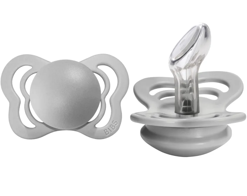 BIBS Pacifier COUTURE Silicone 2 PK Cloud (Min. of 2 PK, multiples of 2 PK)