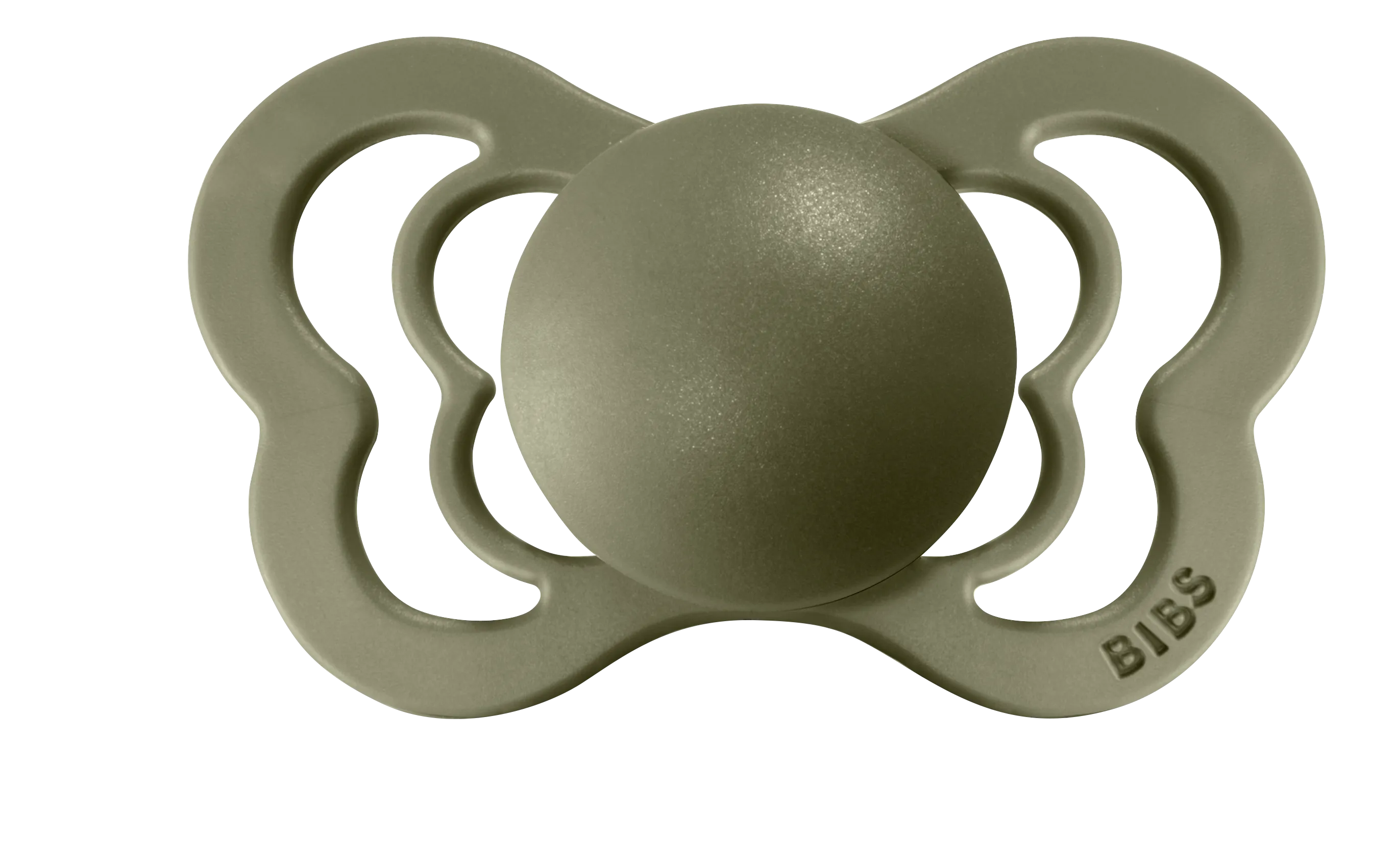 BIBS Pacifier COUTURE Silicone 2 PK Hunter Green (Min. of 2 PK, multiples of 2 PK)