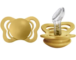 BIBS Pacifier COUTURE Silicone 2 PK Mustard (Min. of 2 PK, multiples of 2 PK)
