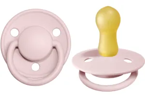 BIBS Pacifier De Lux Latex 2 PK Blossom (Min. of 2 PK, multiples of 2 PK)