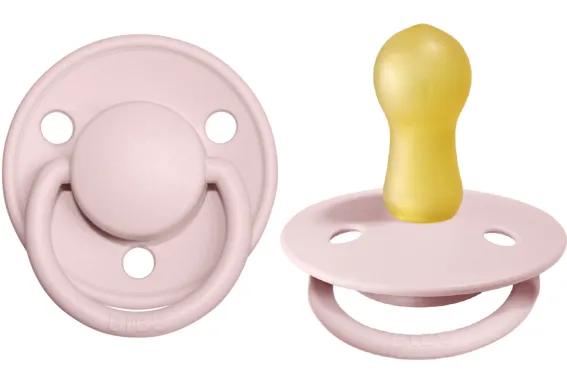 BIBS Pacifier De Lux Latex 2 PK Blossom (Min. of 2 PK, multiples of 2 PK)