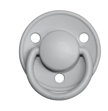 BIBS Pacifier De Lux Latex 2 PK Cloud / Black (Min. of 2 PK, multiples of 2 PK)