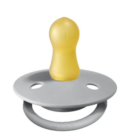BIBS Pacifier De Lux Latex 2 PK Cloud / Black (Min. of 2 PK, multiples of 2 PK)