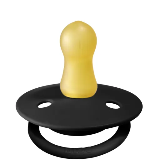 BIBS Pacifier De Lux Latex 2 PK Cloud / Black (Min. of 2 PK, multiples of 2 PK)