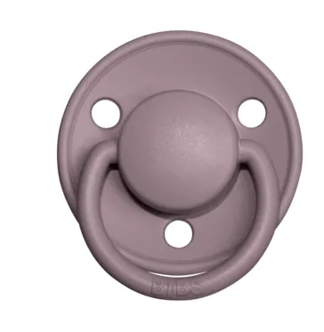 BIBS Pacifier De Lux Latex 2 PK Heather (Min. of 2 PK, multiples of 2 PK)