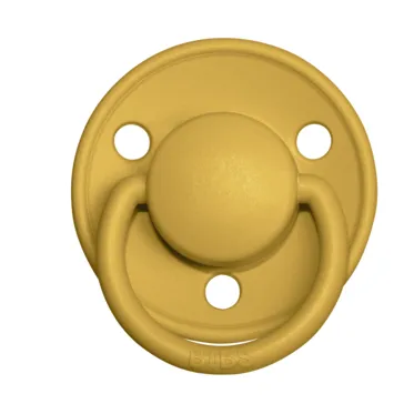 BIBS Pacifier De Lux Latex 2 PK Mustard (Min. of 2 PK, multiples of 2 PK)