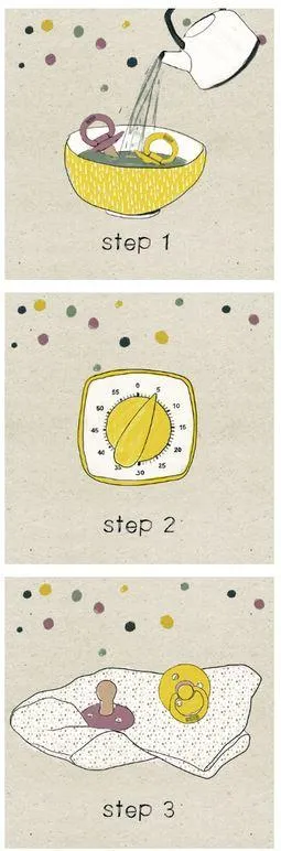 BIBS Pacifier Original COLOUR TIE-DYE Latex 2 PK Mustard / Ivory (Min. of 2 PK, multiples of 2 PK)