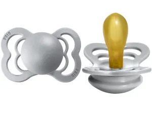 BIBS Pacifier SUPREME Latex 2 PK Cloud (Min. of 2 PK, multiples of 2 PK)