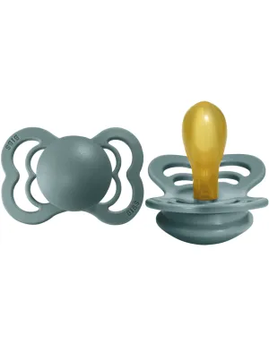 BIBS Pacifier SUPREME Latex 2 PK Island Sea (Min. of 2 PK, multiples of 2 PK)