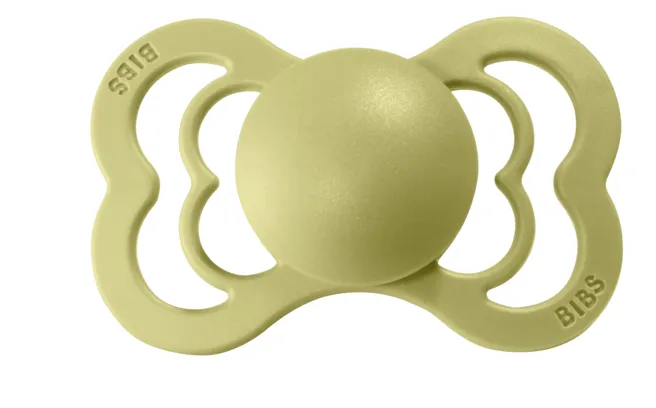 BIBS Pacifier SUPREME Latex 2 PK Meadow (Min. of 2 PK, multiples of 2 PK)