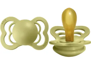 BIBS Pacifier SUPREME Latex 2 PK Meadow (Min. of 2 PK, multiples of 2 PK)