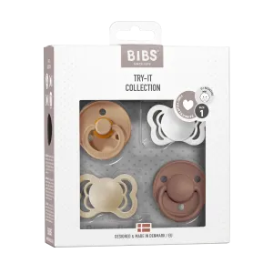 BIBS Try-It Collection Mix - Earth / Haze / Vanilla / Woodchuck - (Min. of 2 PK, multiples of 2 PK)