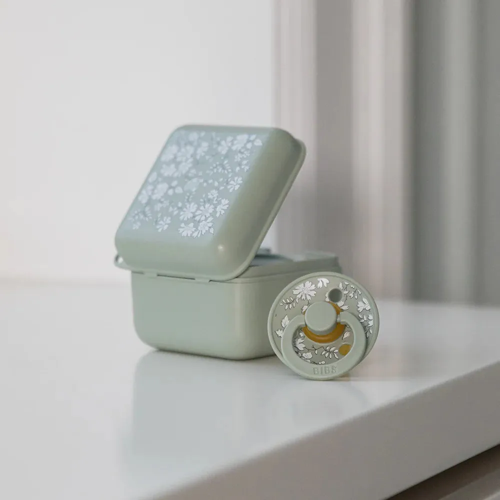 BIBS x LIBERTY Pacifier Box Capel - Sage