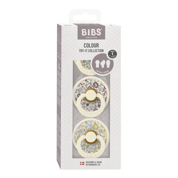 BIBS x Liberty Try-It Collection Eloise 3 Pack (Min. of 2 PK, multiples of 2 PK)