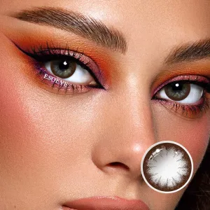 Big Eyes Coffee Colored Contact Lenses Yearly