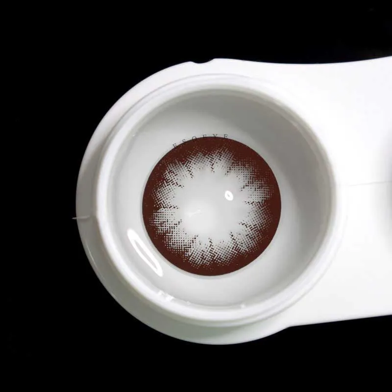 Big Eyes Coffee Colored Contact Lenses Yearly