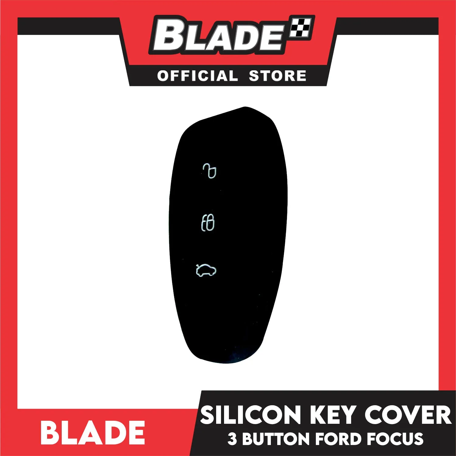 Blade Silicone Case Key Cover 3BT Ford Focus