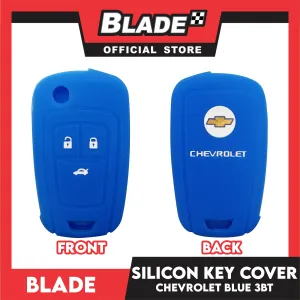 Blade Silicone Case Key Cover Chevrolet 3 Button for Chevrolet Cruze (Assorted Colors)