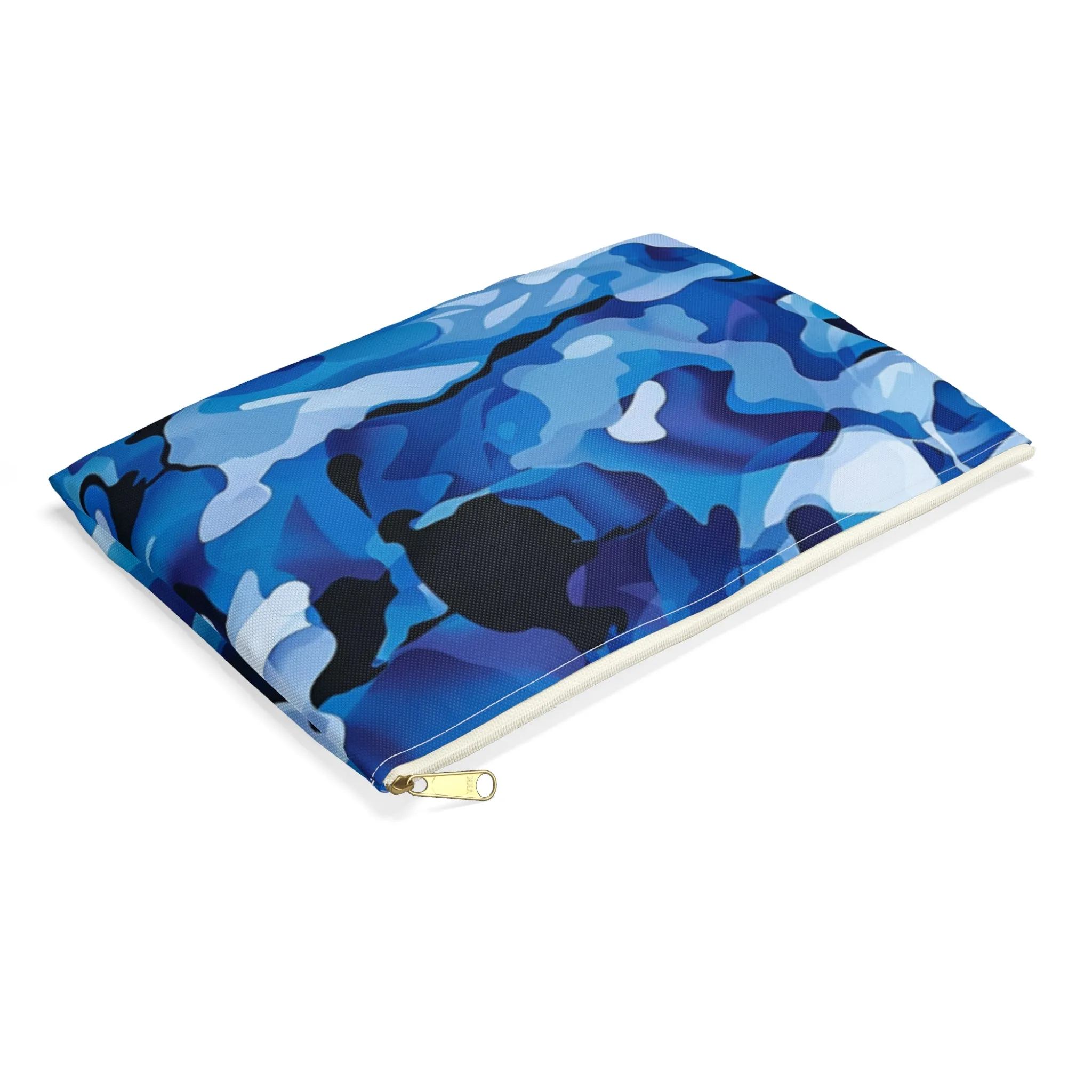 Blue Camo Accessory Pouch