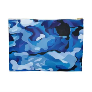 Blue Camo Accessory Pouch