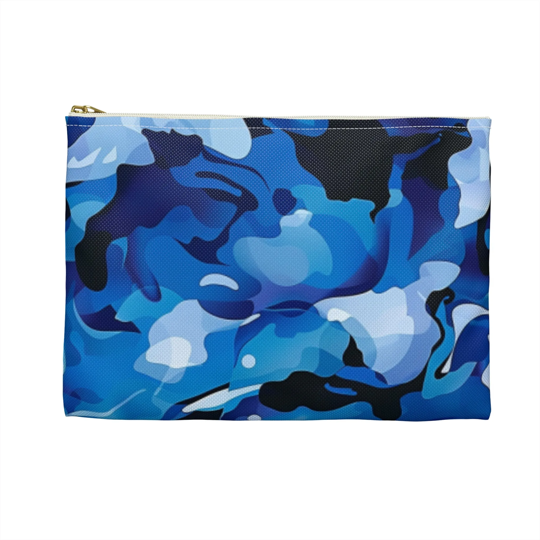 Blue Camo Accessory Pouch