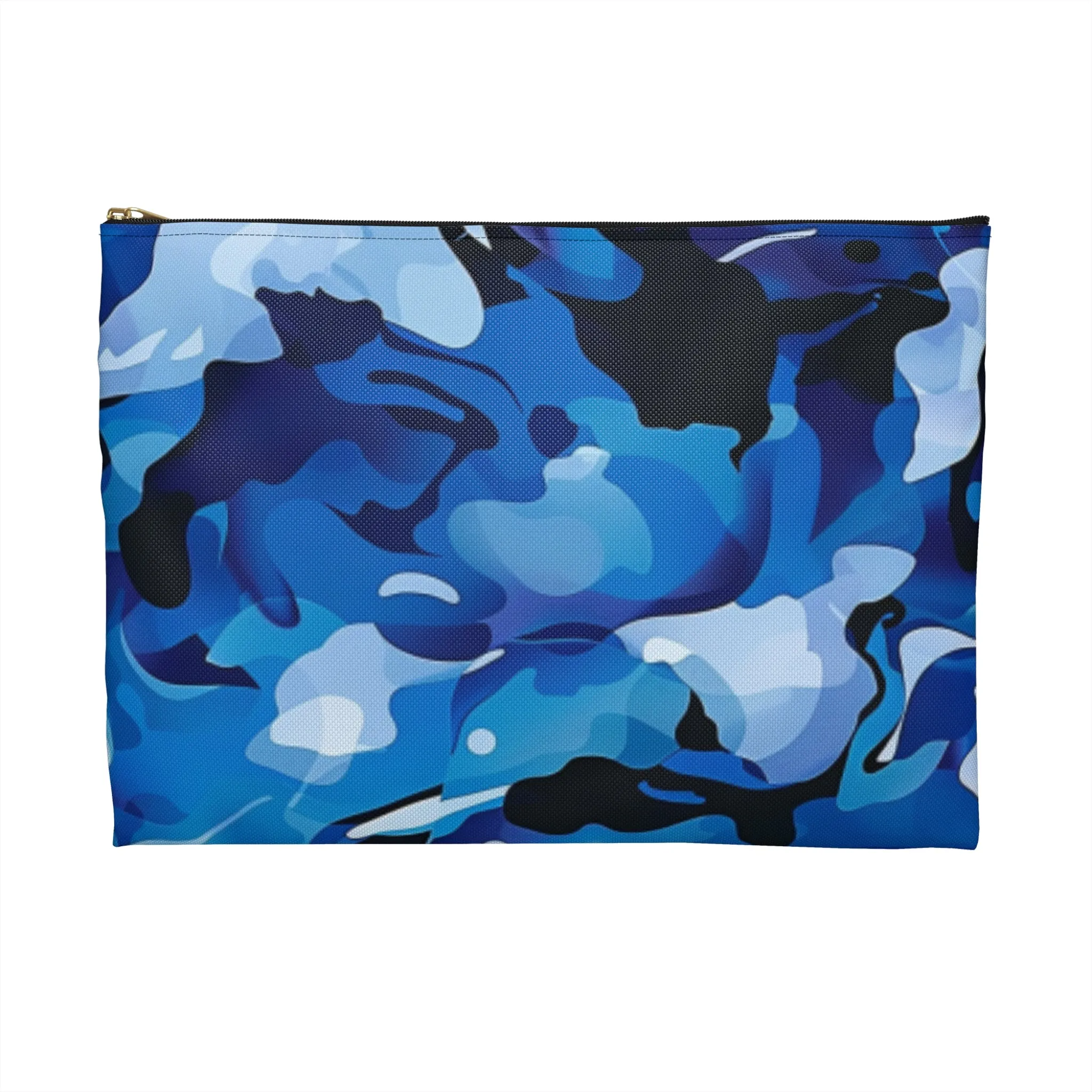 Blue Camo Accessory Pouch