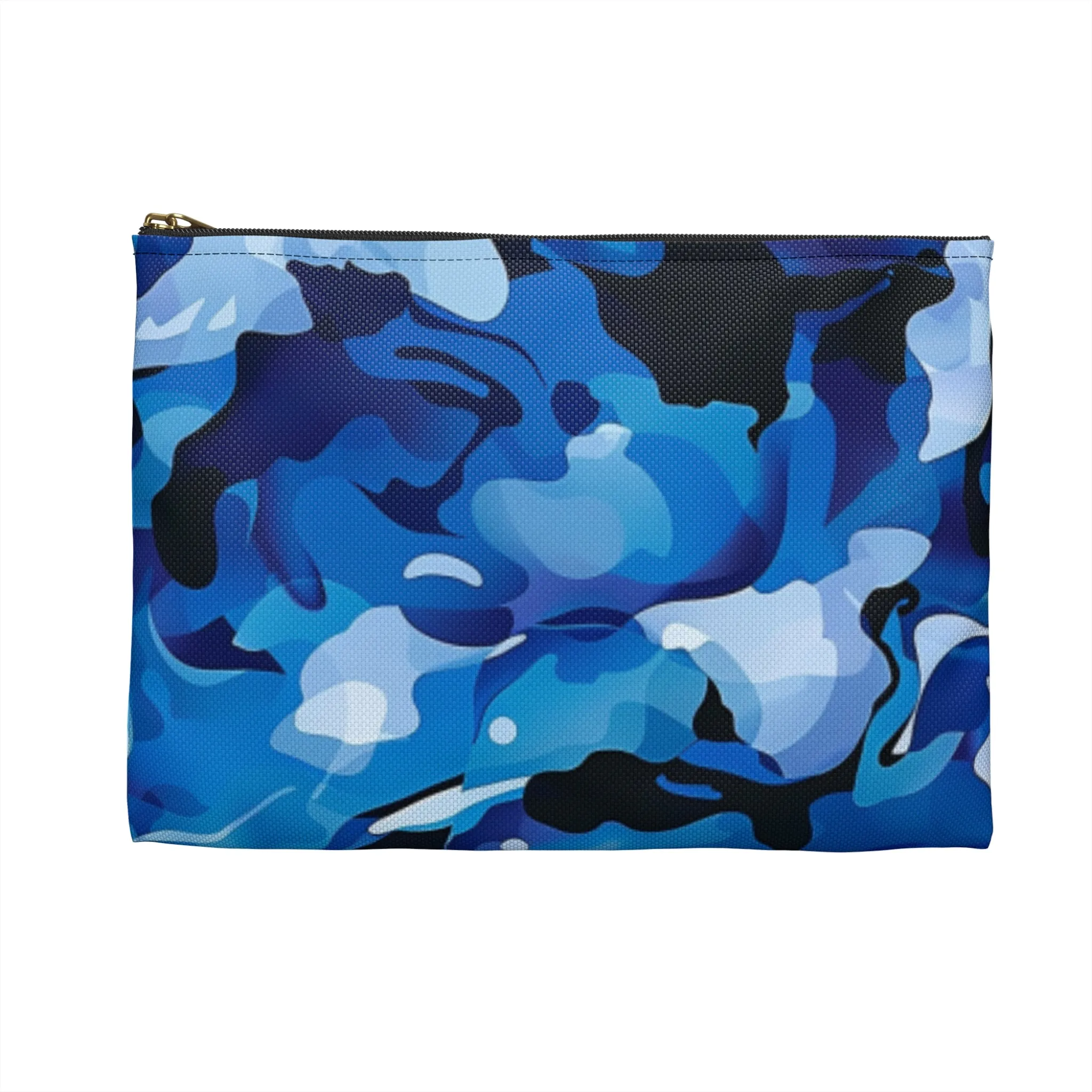 Blue Camo Accessory Pouch