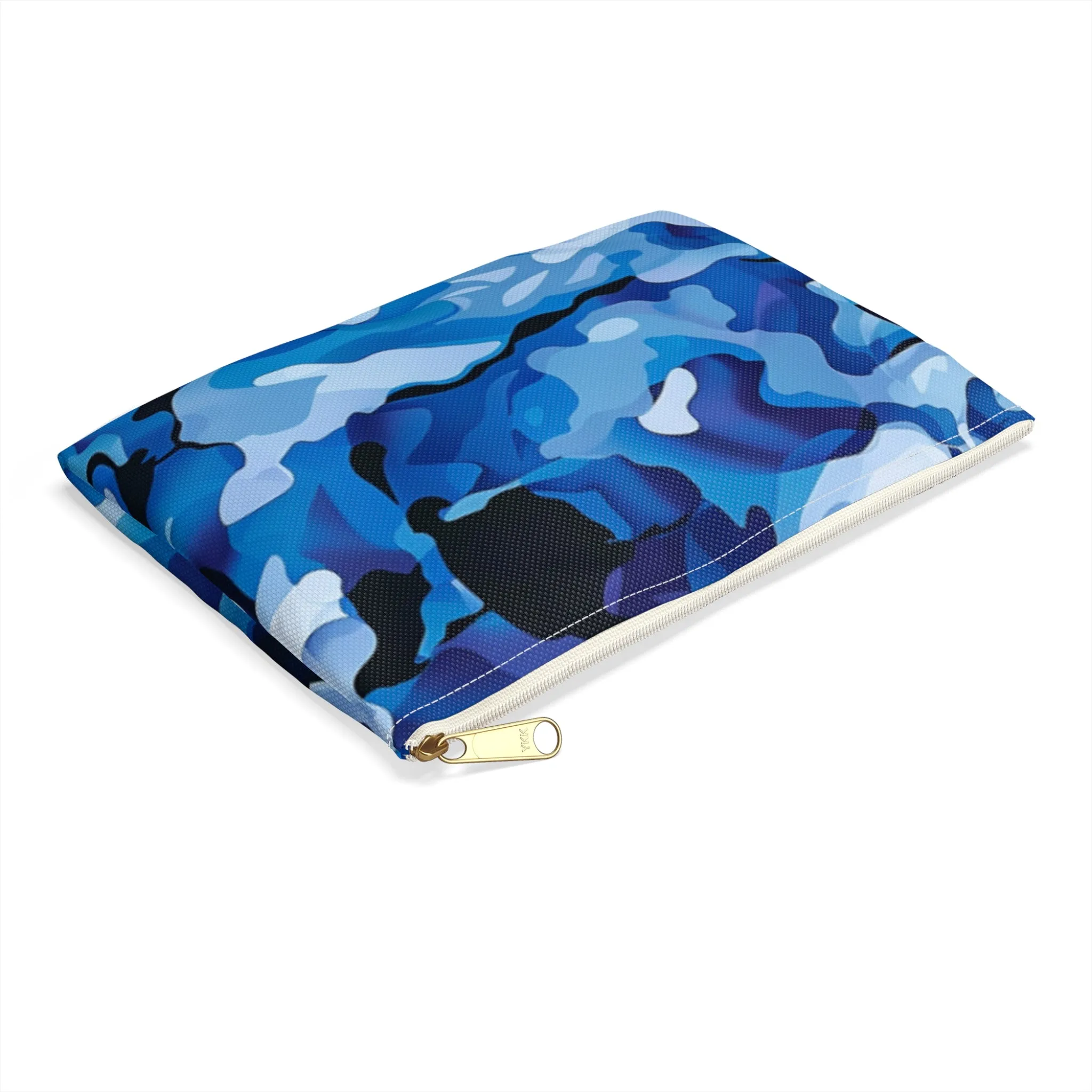 Blue Camo Accessory Pouch