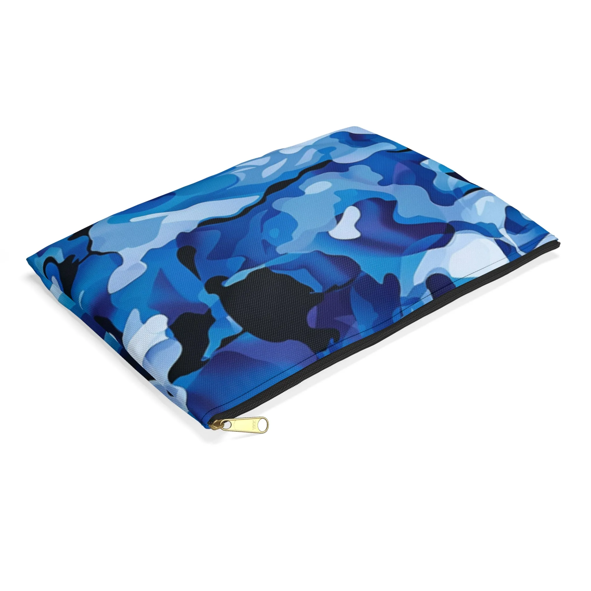 Blue Camo Accessory Pouch