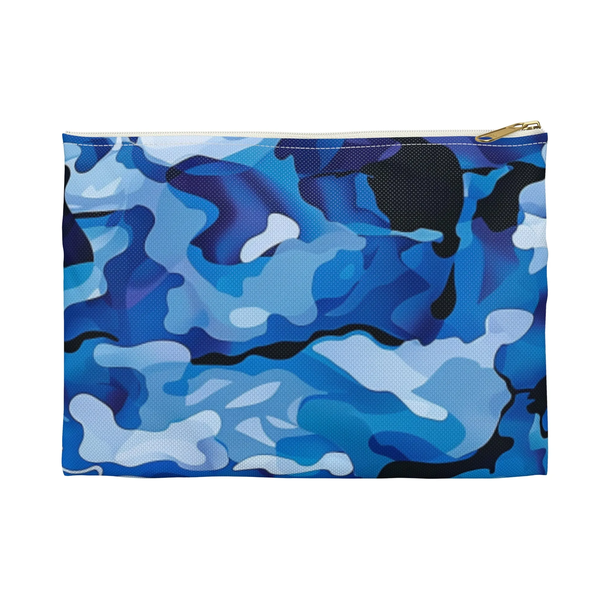 Blue Camo Accessory Pouch