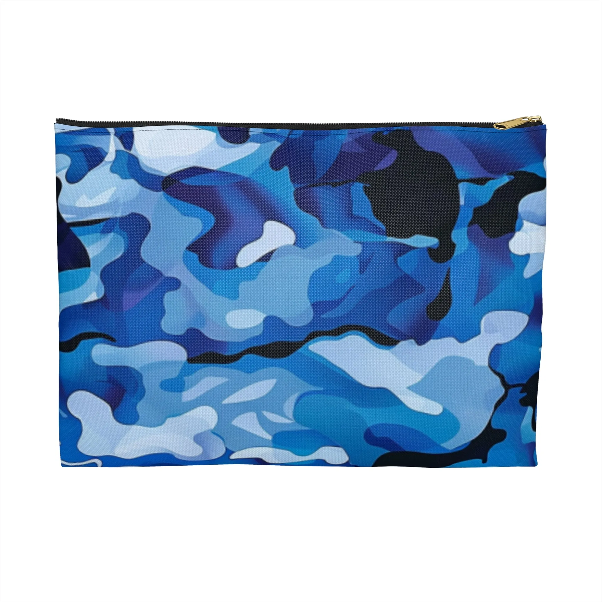 Blue Camo Accessory Pouch