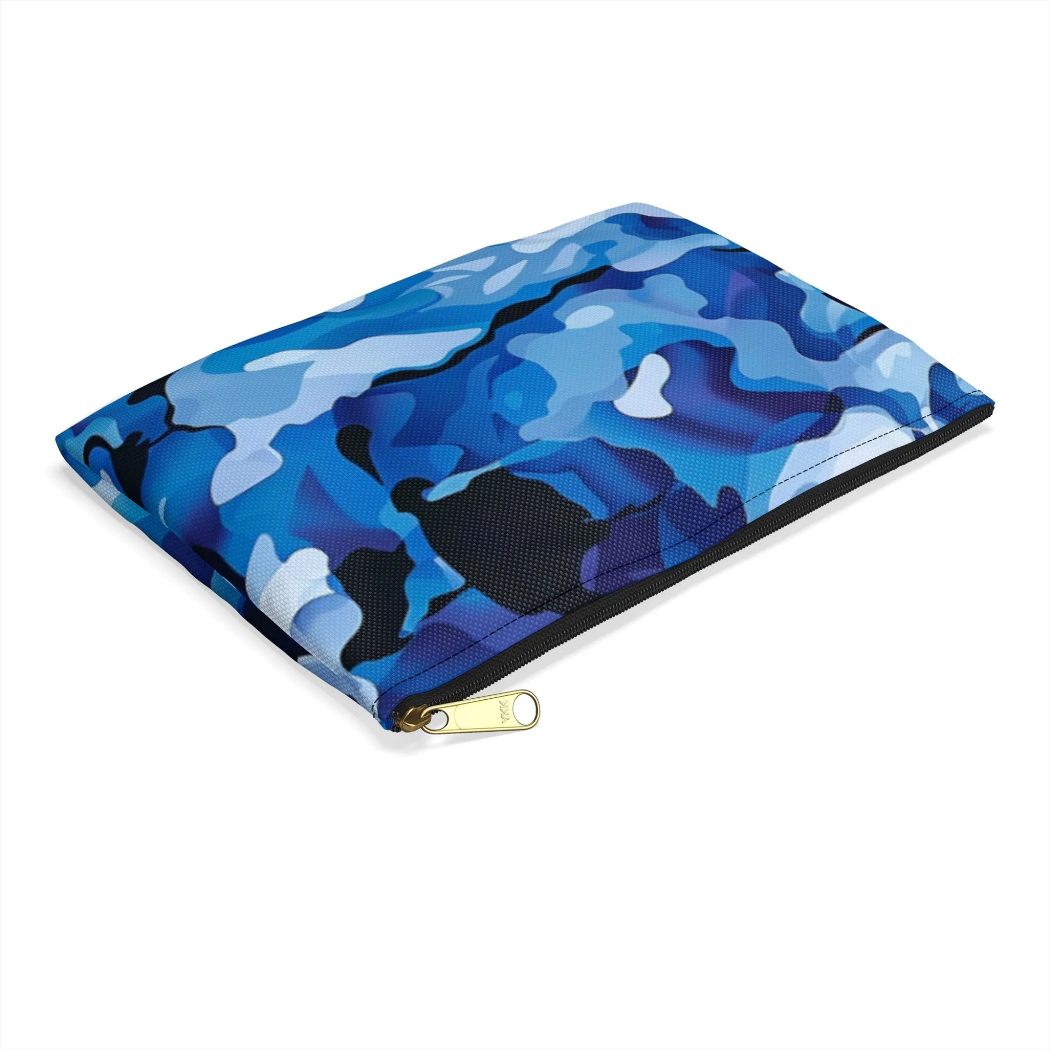Blue Camo Accessory Pouch